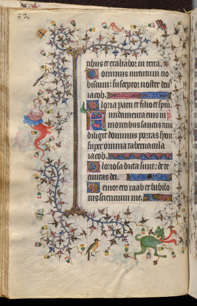 Hours of Charles the Noble, King of Navarre (1361-1425): fol. 41v, Text