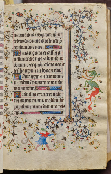 Hours of Charles the Noble, King of Navarre (1361-1425): Fol. 39r, Text